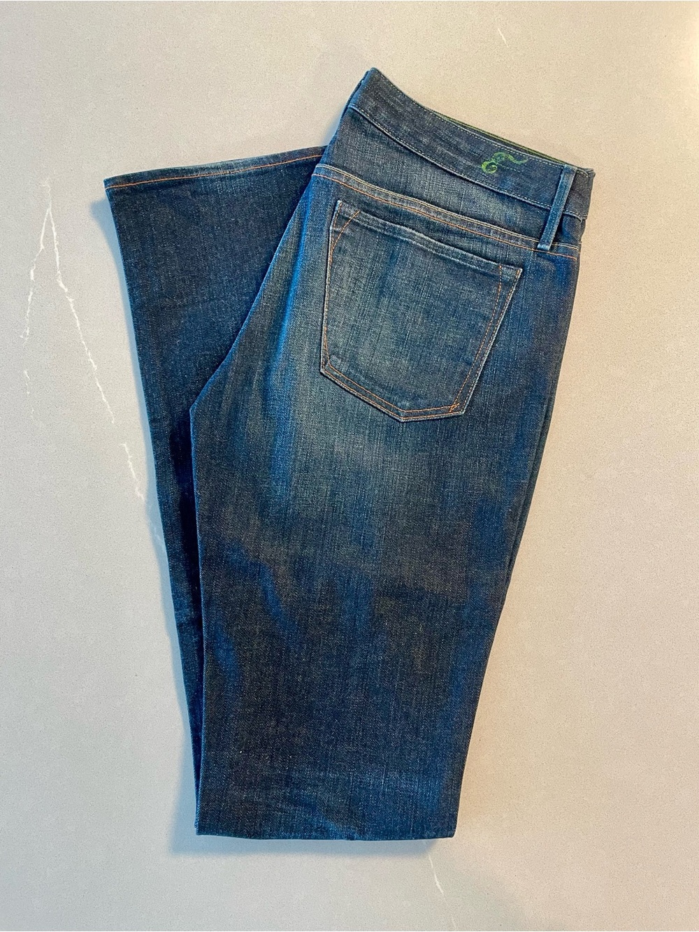 Ernest Sewn Greencaste Jeans